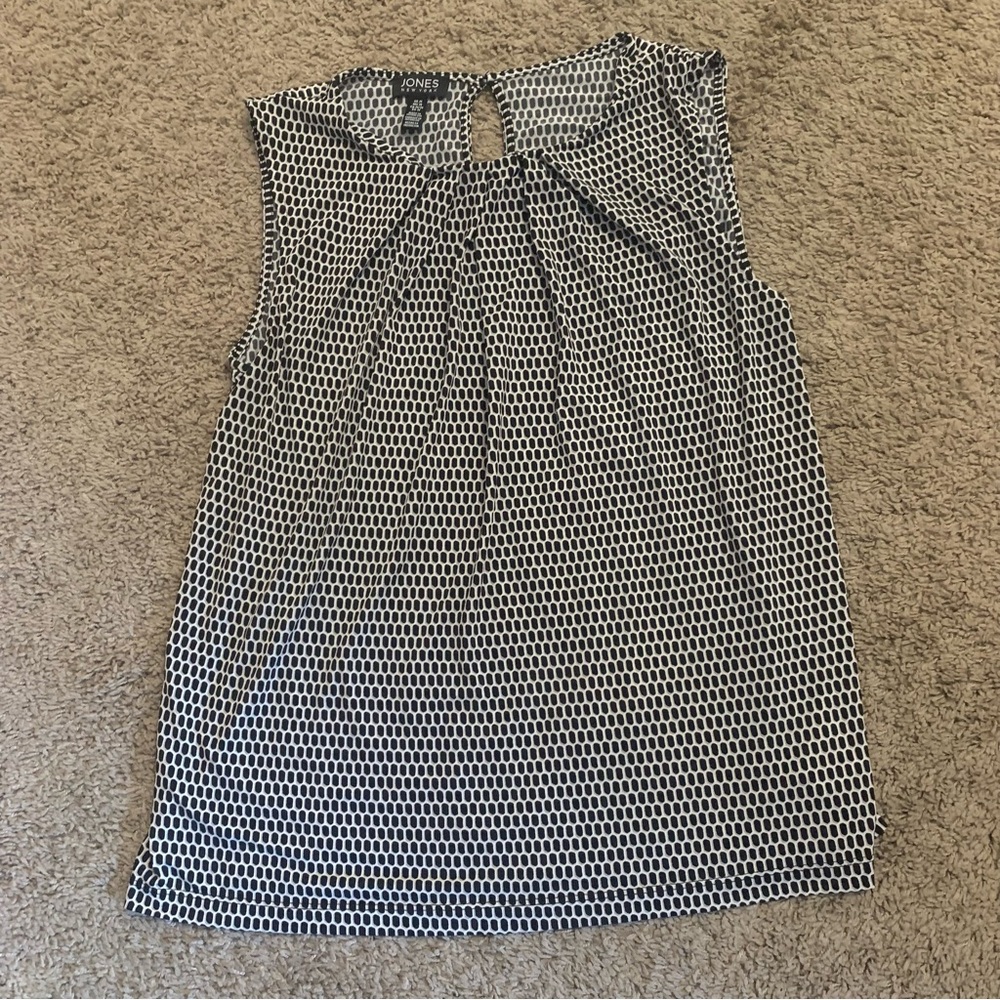 Jones New York Sleeveless Blouse Medium